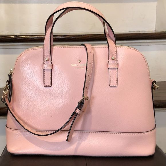 KATE SPADE Pink GRAND STREET RACHELLE Top Handle Tote Crossbody Shoulder Bag - Picture 1 of 15
